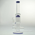 Wholesale Glass Water Pipe for Smoking. Wth Tree Percolator and American Color High Quality Glass Smoking Water Pipe Hot- Sellin